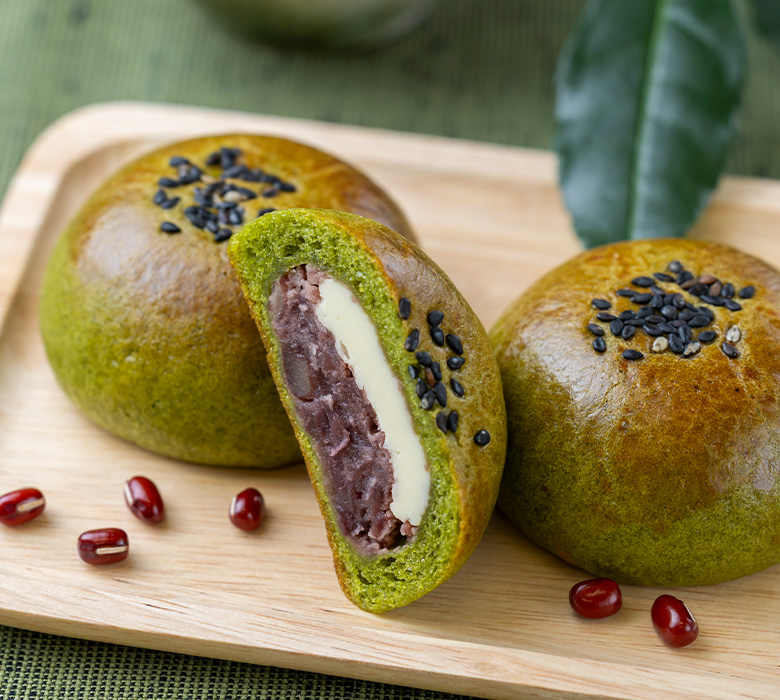熱海ばたーあんパンまんじゅう 抹茶