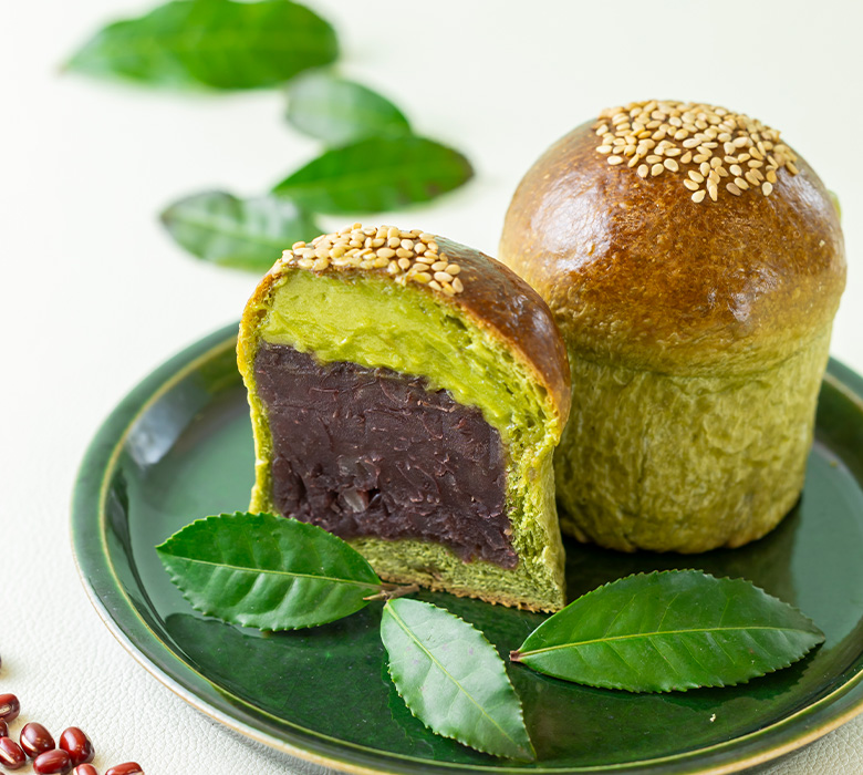 熱海ばたーあんパン 冷やし抹茶